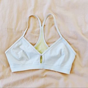 Outdoor Voices Yellow Activewear Sports Bra
